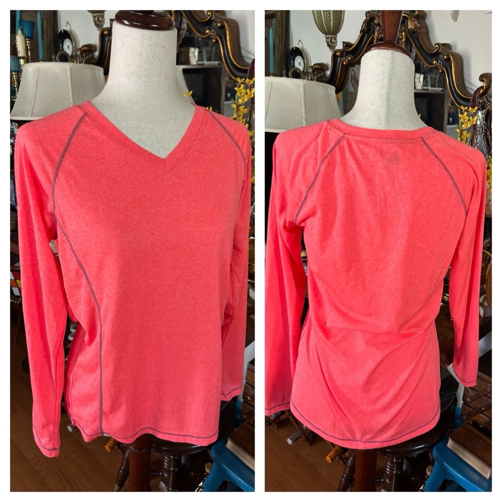 Coral Pink Performance Top - Picture 4 of 12